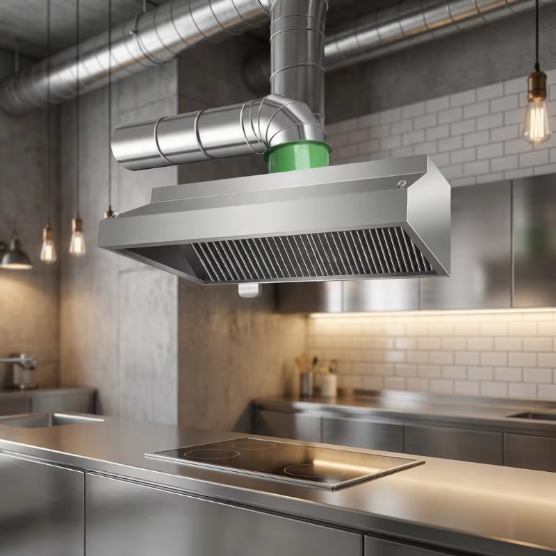Commercial Kitchen Hoods - Коммерческая настенная вытяжка из нержавеющей стали