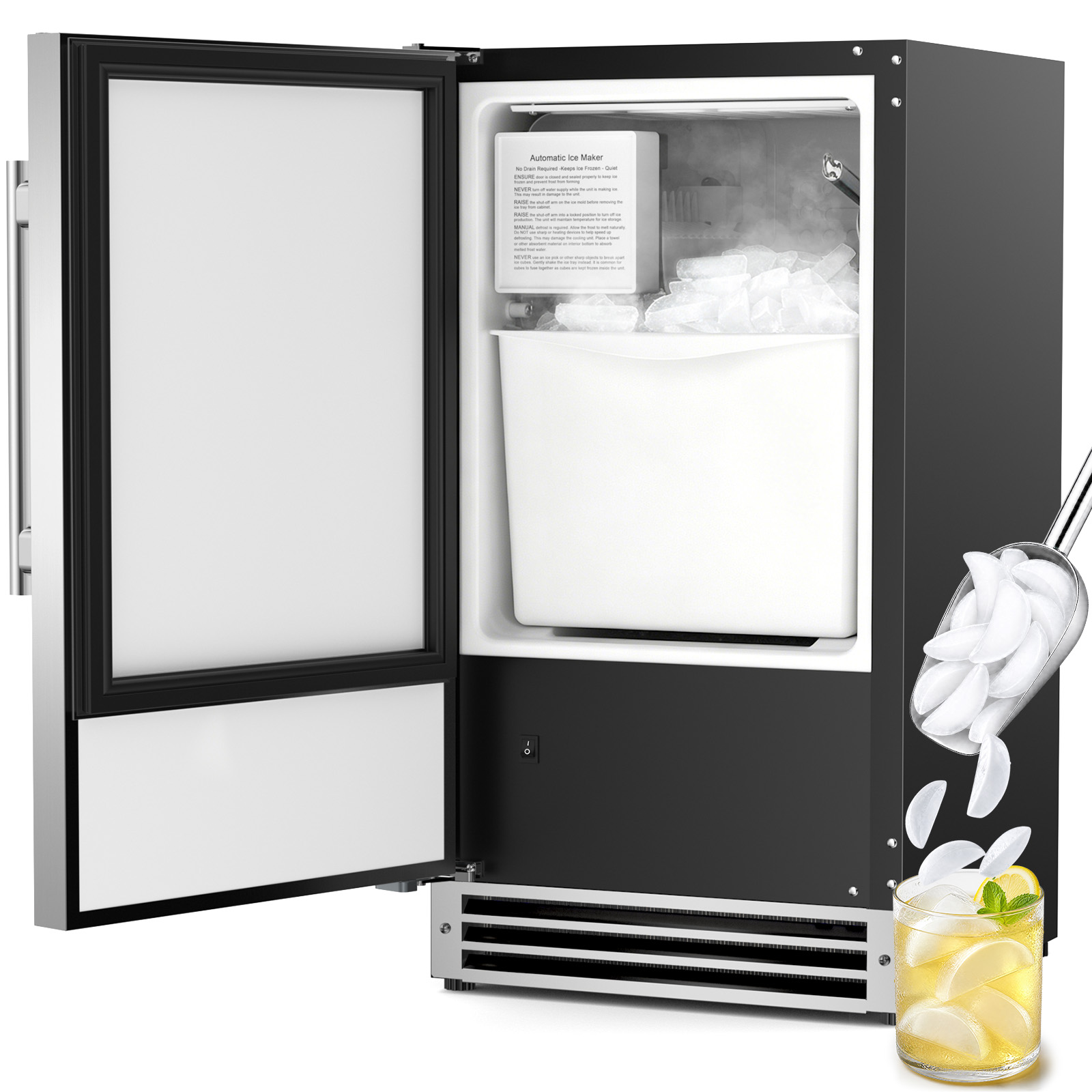 Льдогенератор под столешницу,  – обзор и цена Commercial Kitchen Bin